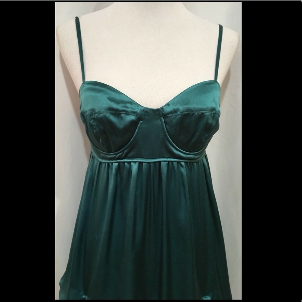 NEW! Beautiful Walter Teal Silk Dress (MWOT)